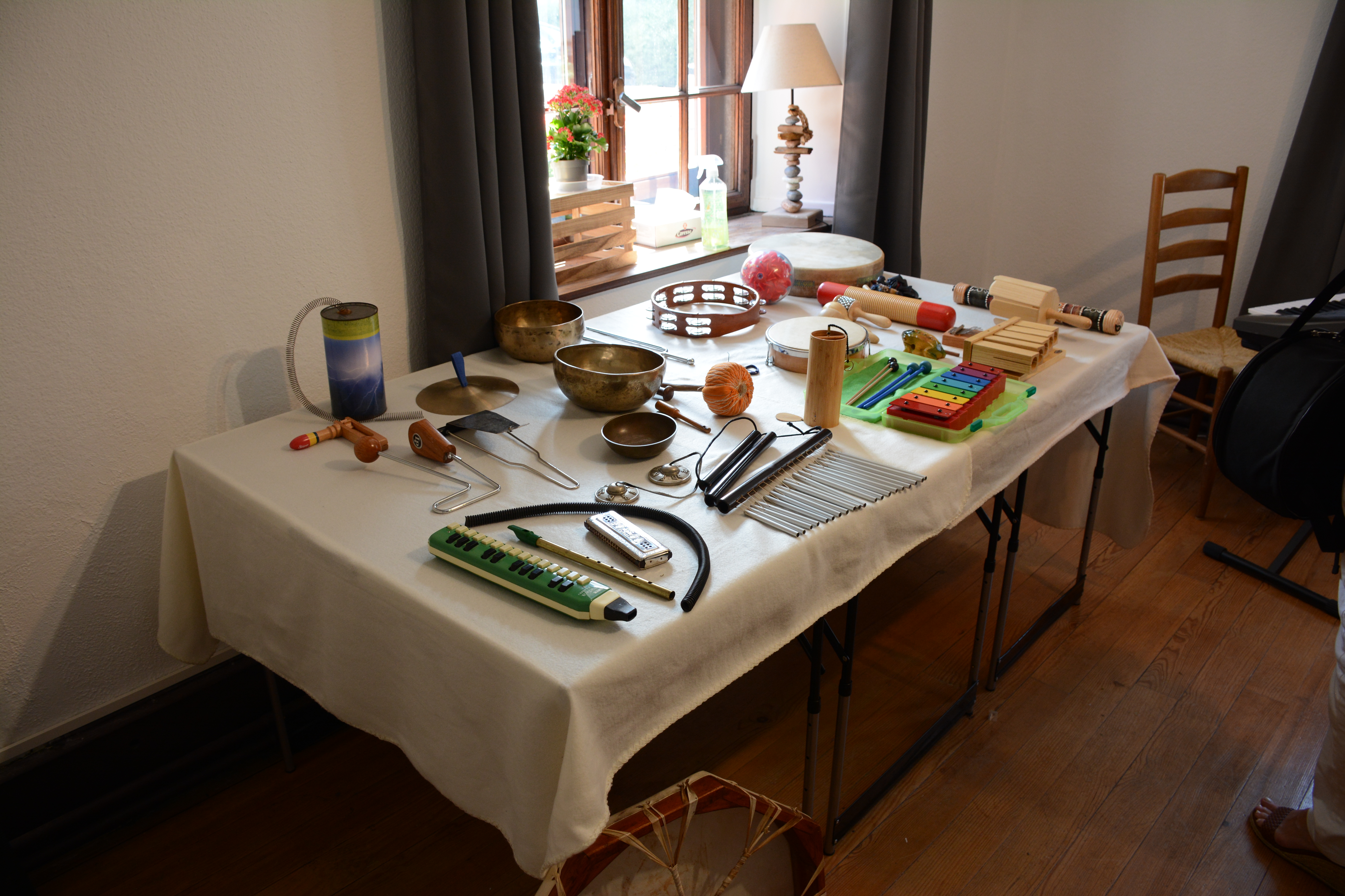 Table d'exploration instrumentale